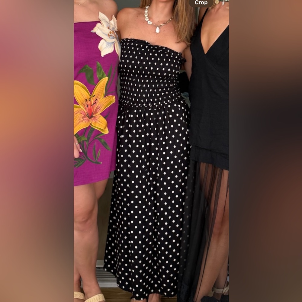 Boutique polka dot dress